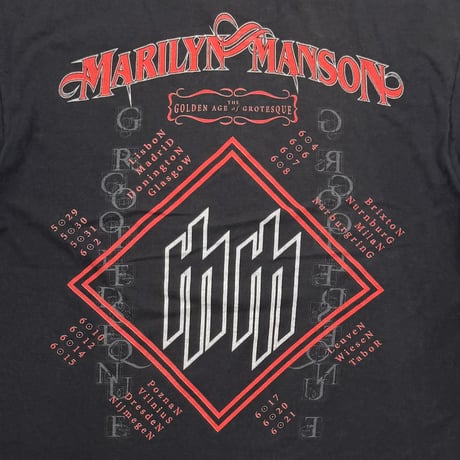 MARILYN MANSON GOLDEN AGE OF GROTESQUE FITS LARGE 1155