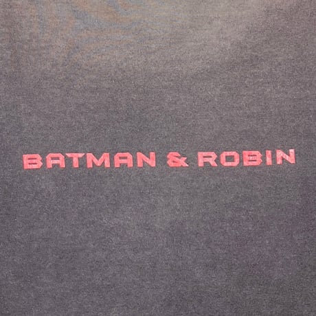 DC COMICS BATMAN & ROBIN MOVIE PROMO FADED XXL 3586