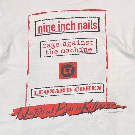 NATURAL BORN KILLERS SOUND TRACK EURO FITS LARGE 1468