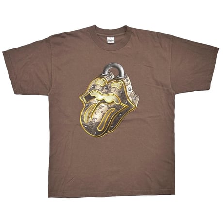 THE ROLLING STONES NO SECURITY PADLOCK TONGUE BROWN MURINA XL 3935