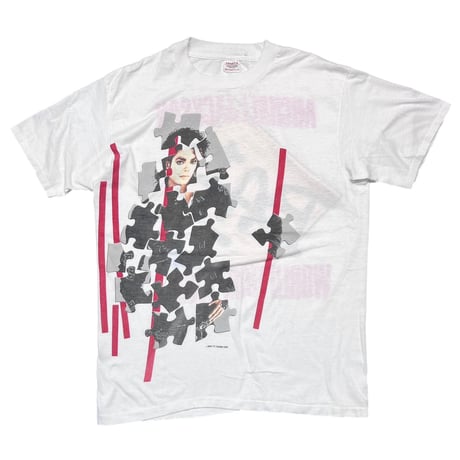 MICHAEL JACKSON PUZZLE WORLD TOUR 1988 PEPSI WHITE OSFA FITS XL 3467