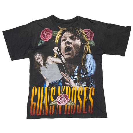 GUNS N' ROSES AXEL ROSE OVP DOUBLESIDE FITS LARGE 2435