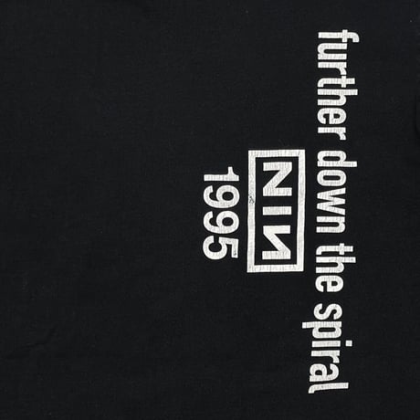 NINE INCH NAILS FURTHER DOWN THE SPIRAL BLACK ALL SPORT XL 4796