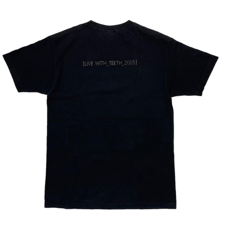 NINE INCH NAILS NIN BOX LOGO LIVE WITH TEETH 2005 DIAMOND STAR MEDIUM 5364