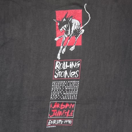 ROLLING STONES EUROPE 1990 URBAN JUNGLE XL 9503