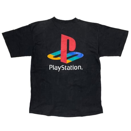 Play Station LOGO DOUBLE SIDE BLACK SANTEE LARGE 1784