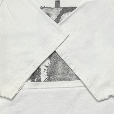 OL' DIRTY BASTARD Y2K NORMAN ROCKWELL PARODY WHITE FITS XL 4254
