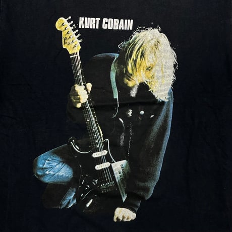 NIRVANA KURT COBAIN GUITAR DOUBLESIDE LARGE 3613