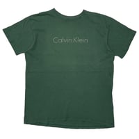CALVIN KLEIN LOGO GREEN LARGE 0289