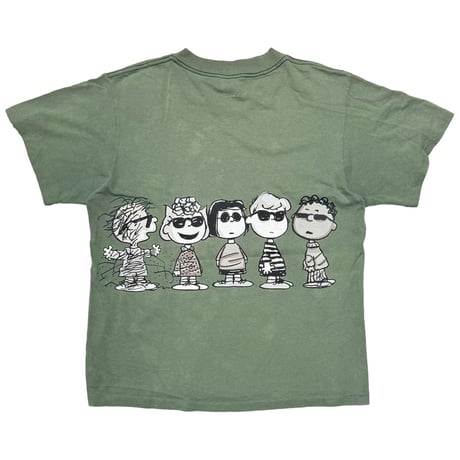 PEANUTS SNOOPY & FRIENDS WEAR SUNGLASSES GREEN changes LARGE 2696