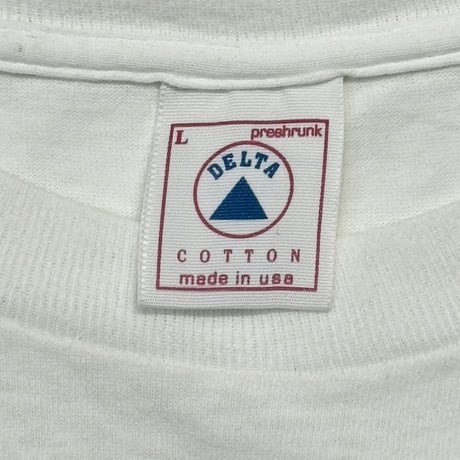 OLD&VINTAGE FORREST TAKES A DUMP FORREST GUMP PARODY WHITE DELTA LARGE 6753