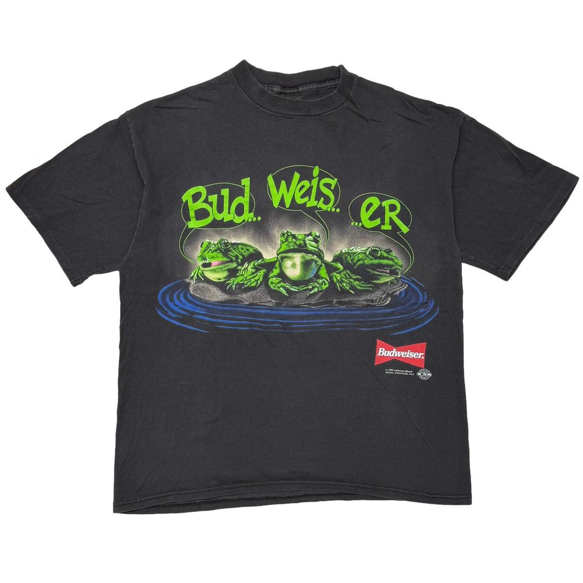 Budweiser 3FROGS YOUR PAD OR MINE? CHANGES XL 4