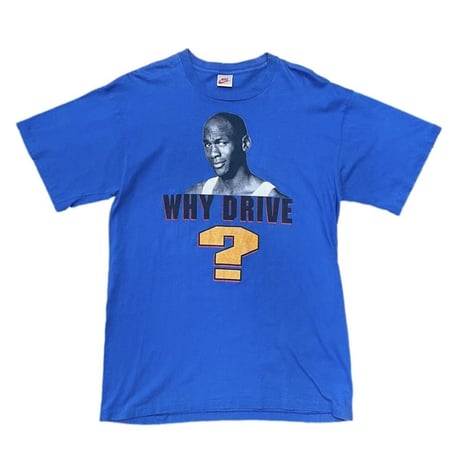 NIKE MICHAEL JORDAN WHY DRIVE? TEE BLUE XL 5647