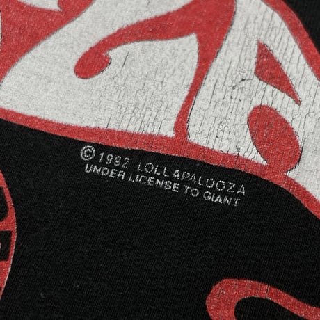 LOLLA PALOOZA 1992 FES TEE GIANT XL 1917