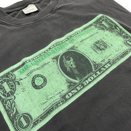 NIRVANA ONE DOLLAR BILL NEVERMIND BOOTLEG XL 2025