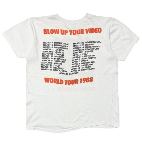 AC/DC 1988 HEAT SEEKER BLOW UP YOUR VIDEO EURO XL 9436