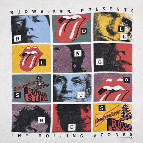 ROLLING STONES Budweiser PRESENTS 1994 VOODOO LOUNGE WHITE XL 0529