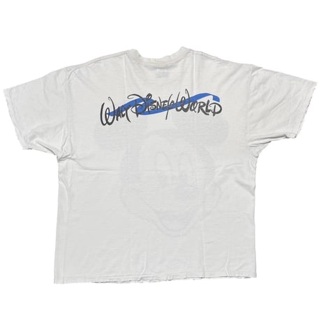 DISNEY VINTAGE MICKEY BIG FACE WHITE XL 7217