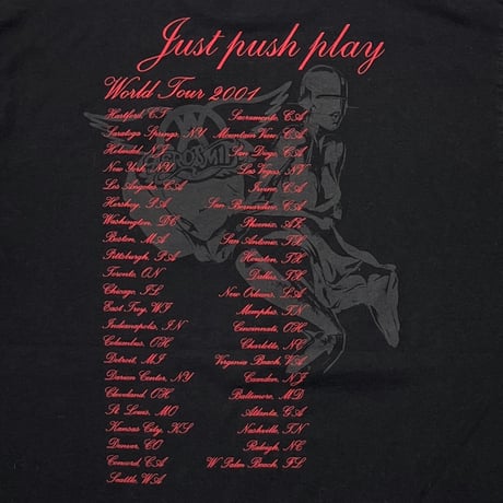 AEROSMITH SORAYAMA JUST PUSH PLAY WORLD TOUR 2001 GIANT LARGE 5940
