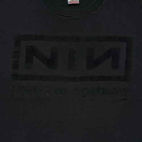 NINE INCH NAILS NOW I'M NOTHING TONAL LOGO FRUIT OF THE LOOM XL 8754