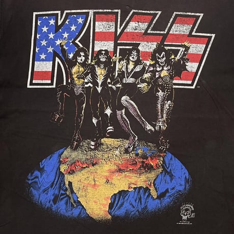 KISS ALIVE WORLDWIDE '96 '97 DESTROYS TIGER STADIUM anvil XL 1018