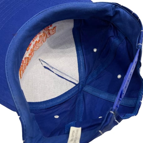 NIRVANA STRIPED COME AS YOU ARE LOGO CAP BLUE SNAPBACK 0790