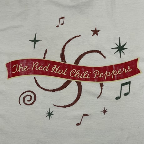 RED HOT CHILI PEPPERS 1996 WORLD TOUR NATURAL GIANT TEE JAYS XL 8317