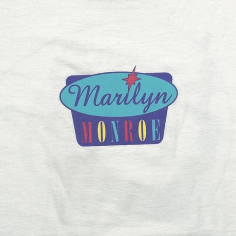 MARILYN MONROE 1995 THE ESTATE OF MARILYN MONROE WHITE FRUIT OF THE LOOM XL 5931