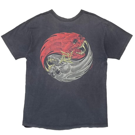 METALLICA PUSHEAD YING YANG LABEL SKULL GIANT LARGE 6730