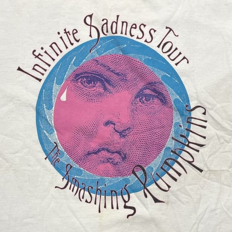 THE SMASHING PAMPKINS INFINITE SADNESS TOUR 1996 WHITE SOF TEE XL 7863