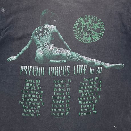KISS PSYCHO CIRCUS GREEN HIP ROYAL AVALON LARGE 6849