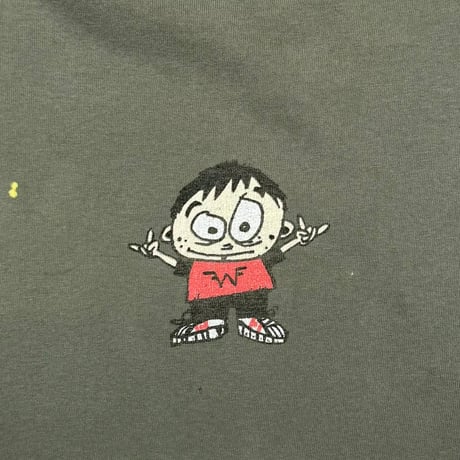 weezer 1997 Rivers Cuomo KHAKI giant BY TULTEX LARGE 4836