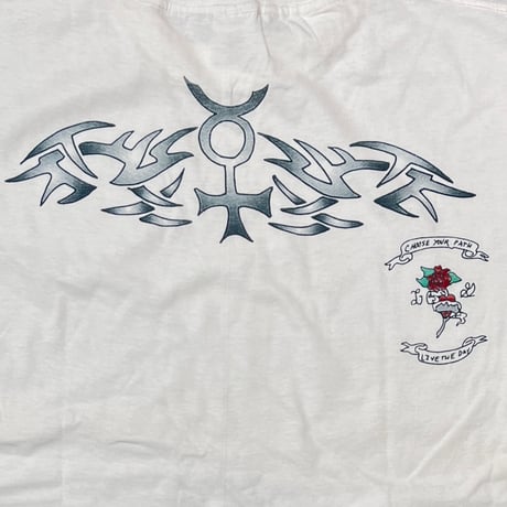 DENNIS RODMAN TATTOO LS WHITE XL 8931