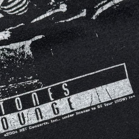 THE ROLLING STONES 2004 VOODOO LOUNGE SKULL MONOCHROME PHOTO XL 5707