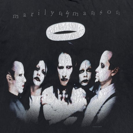 MARILYN MANSON 1997 CENTER RING MEMBER MANSON TAG XL 6553
