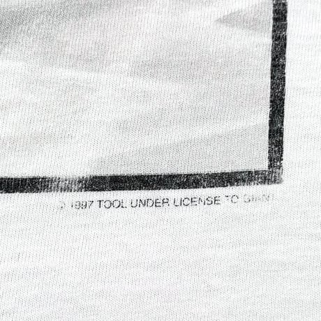 TOOL LOGO & EYE SLEEVELESS WHITE FITS LARGE 0078