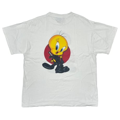 LOONEY TUNES TWEETY NINJA COSTUME DOUBLE SIDE WHITE LARGE