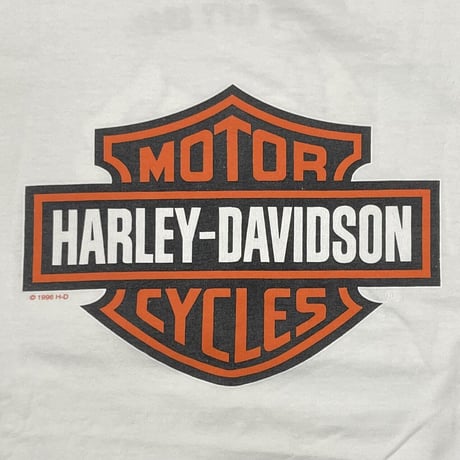 HARLEY DAVIDSON CENTER LOGO WHITE LARGE 2417