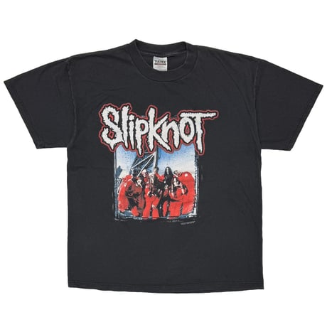 Slipknot 2000 FRONT RED JUMPSUIT MEMBER BACK BARCODE TULTEX XL 3779