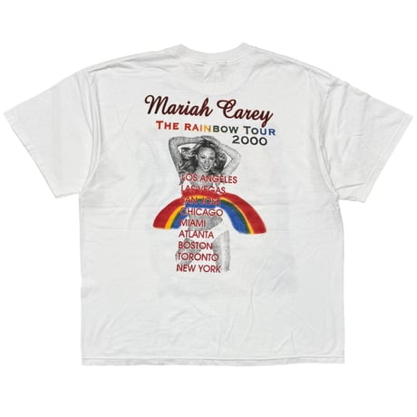 MARIAH CAREY THE RAINBOW TOUR 2000 BOOTLEG WHITE DELTA XL 8289