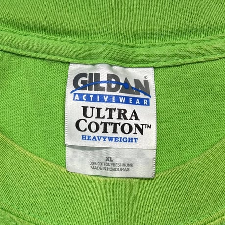 WEEZER 2001 MEMBER LIME GREEN GILDAN XL 1957