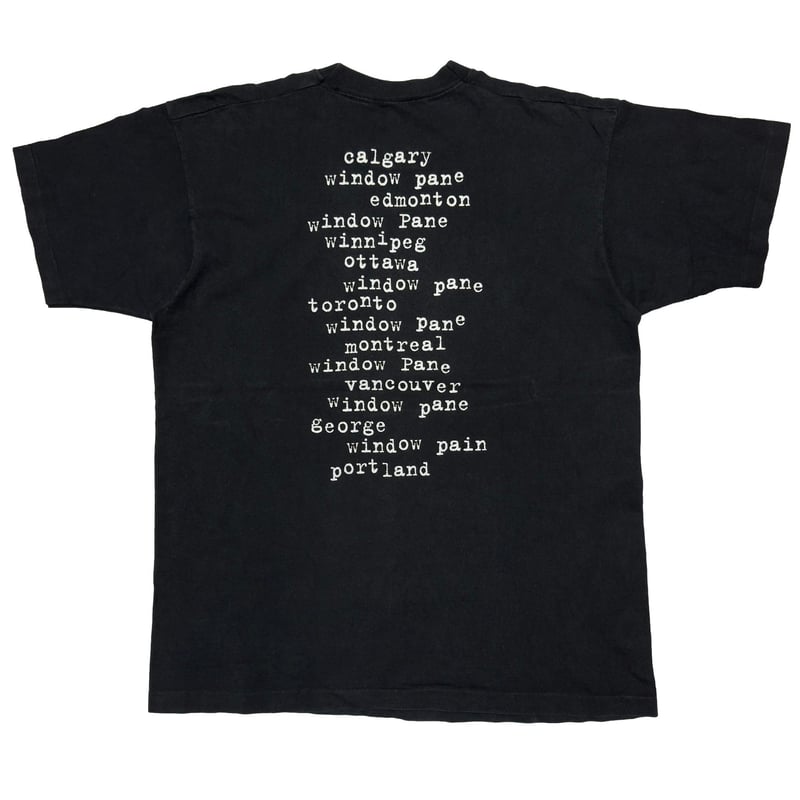 ミュージシャン Pearl jam window pain XL 古着Tシャツ】音楽 Pearl Jam 