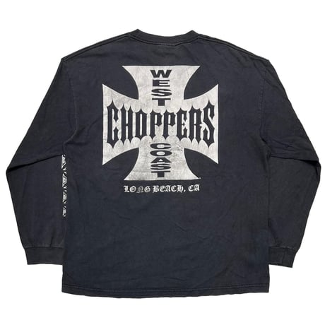 WEST COAST CHOPPERS IRON CROSS LONG BEACH LA LS ALSTYLE XL 5942