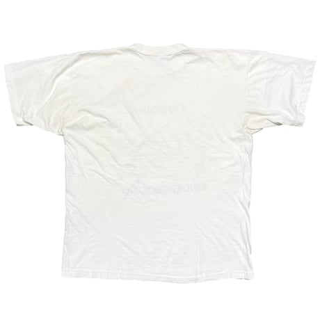 [MORE SALE] OLD & VINTAGE I'M GOING UNDERGROUND LONDON WHITE XL 9722