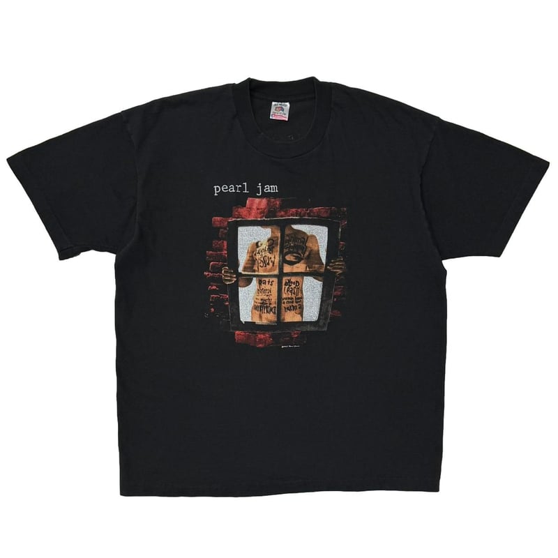 ミュージシャン Pearl jam window pain XL PEARL JAM WINDOW PAIN FRUIT OF THE LOOM XL 0586