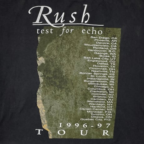 RUSH TEST FOR ECHO HANES XL 1750