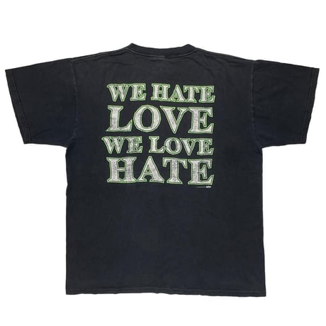MARILYN MANSON WE HATE LOVE WE LOVE HATE HAND SIGN TULTEX LARGE 0775