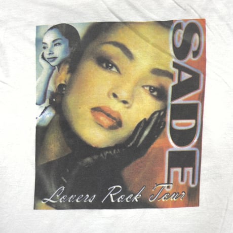 SADE LOVERS ROCK TOUR BOOTLEG WHITE FITS XL 8422