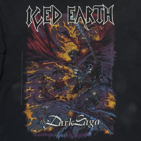 ICED EARTH 1996 THE DARK SAGA TOUR LS SCREEN STARS XL 5715
