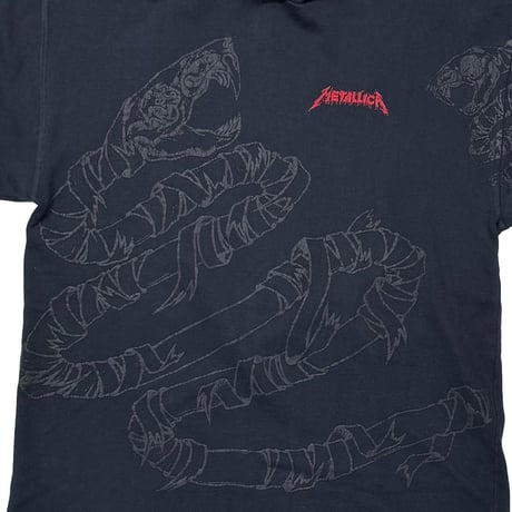 METALLICA SNAKE 3D PRINT SWEAT HOODIE FITS XL 3838